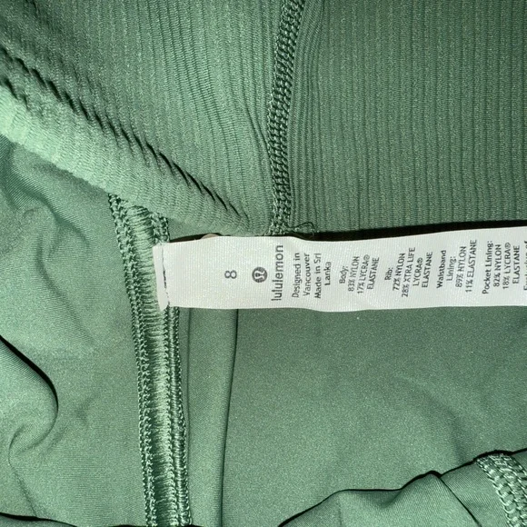 Lululemon Train Free High-Rise Crop 23"
Algae Green - Picture 7 of 9
